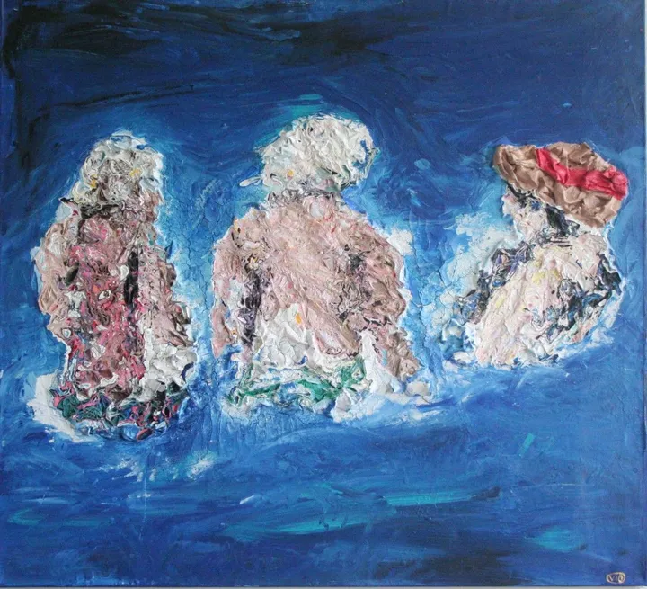 Models- Old people, œuvre de Veronika Opavska