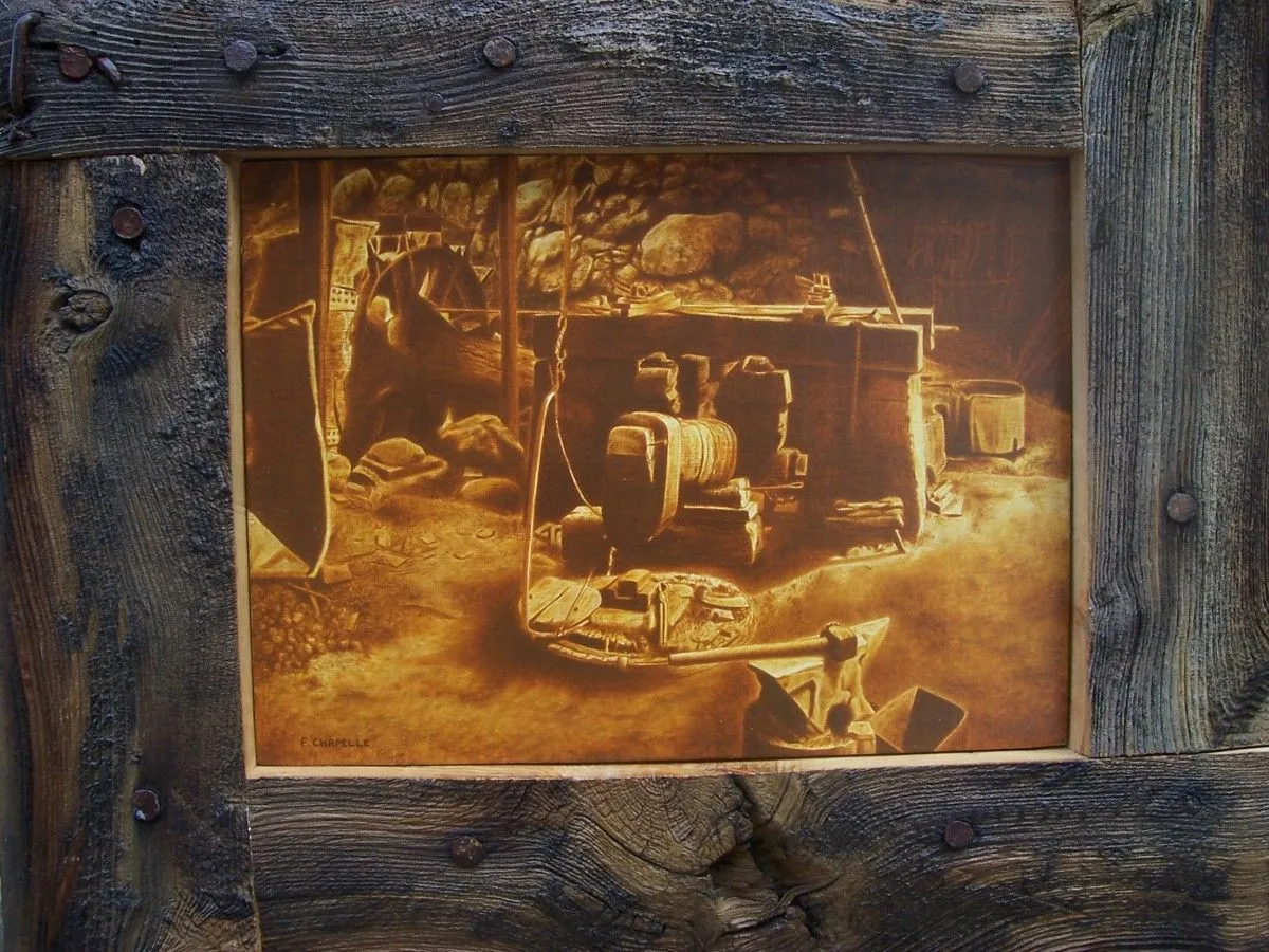 La forge Catalane, artwork by Florence Chapelle
