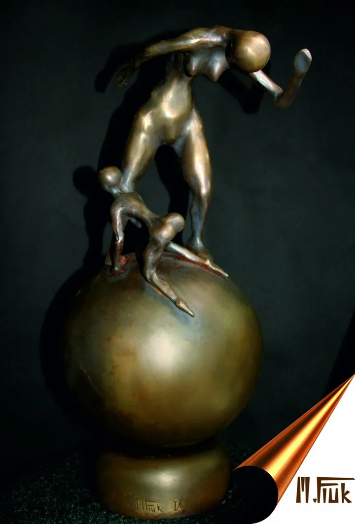 Matka i córka, œuvre de Marek Fiuk