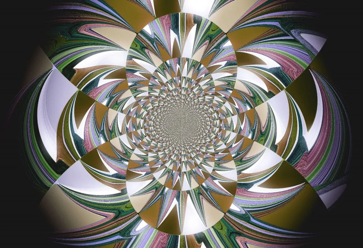 Fractal, artwork by Wagner Da