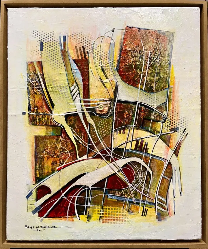 Entrelacements 2, œuvre de Philippe LE TORRIELLEC