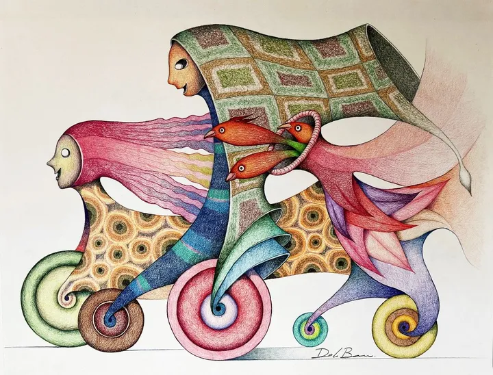 Moving, artwork by Jose Luis De la Barra Bellido