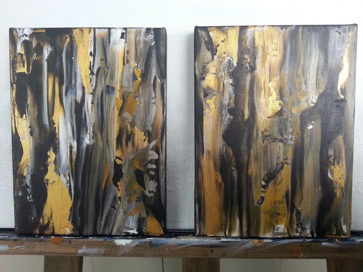 Stalactites, artwork by Brigitte Raymond