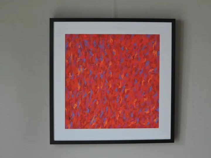 Too fun, too fluo, artwork by Rita Vandenherrewegen