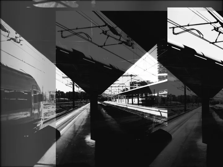 plataformas y perspectivas., artwork by Joao Dias