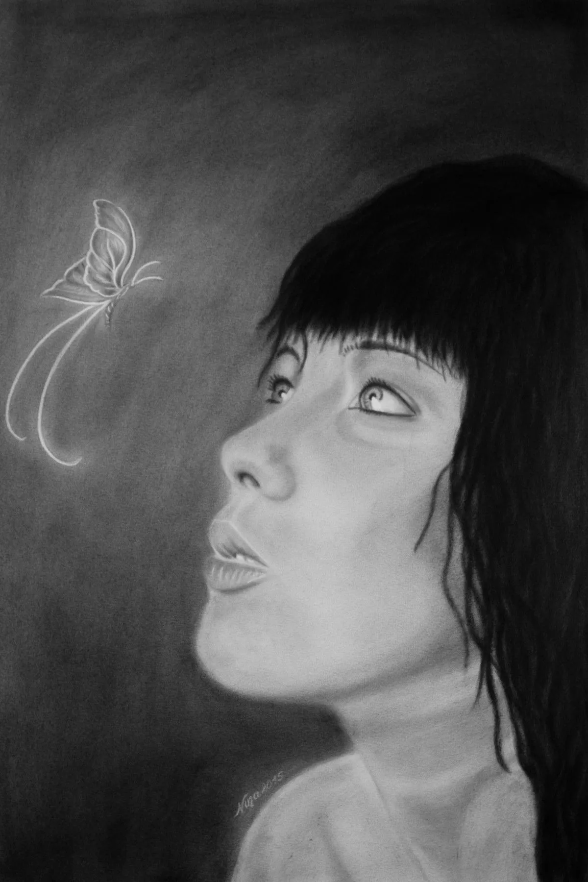 Réflexions sur la métamorphose, artwork by Nina (Nadine Pillet)