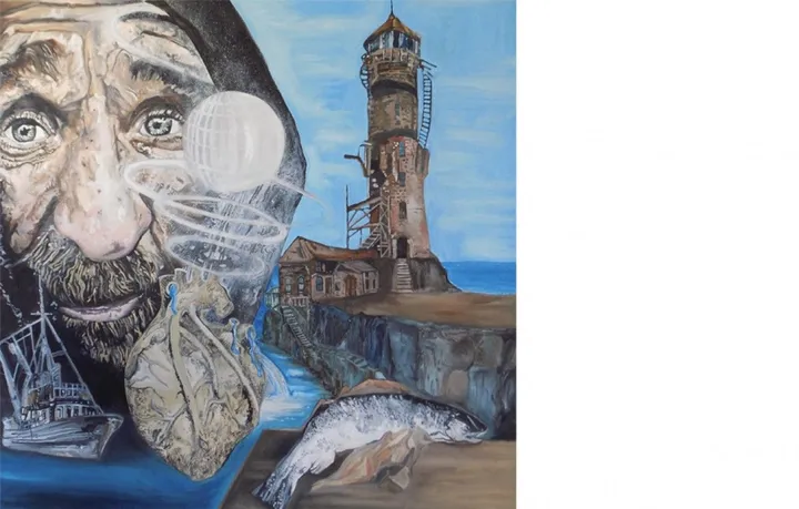 Wild wild sea, œuvre de Grant Netherlands
