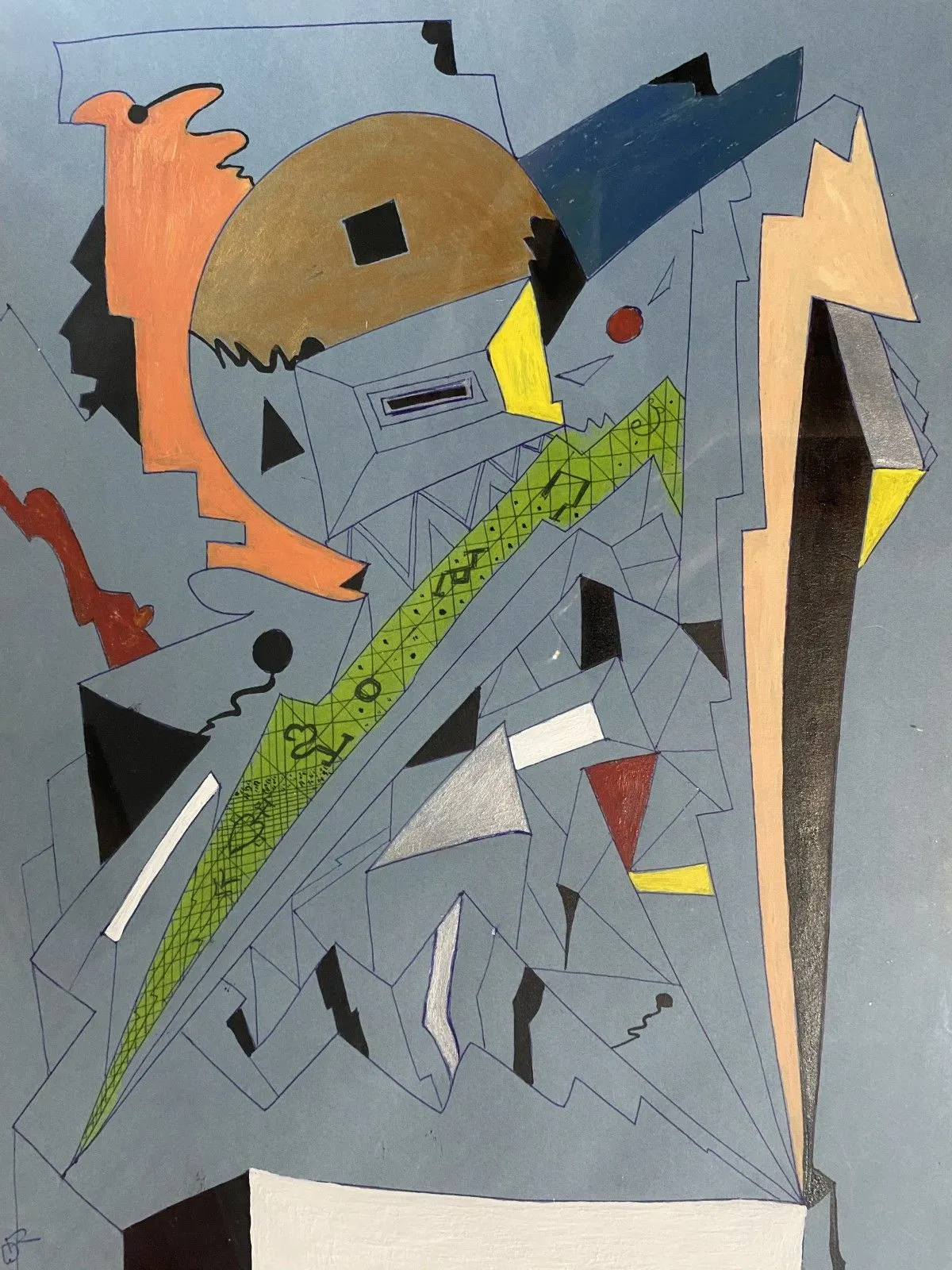 Symétrique, œuvre de Denis Roucau