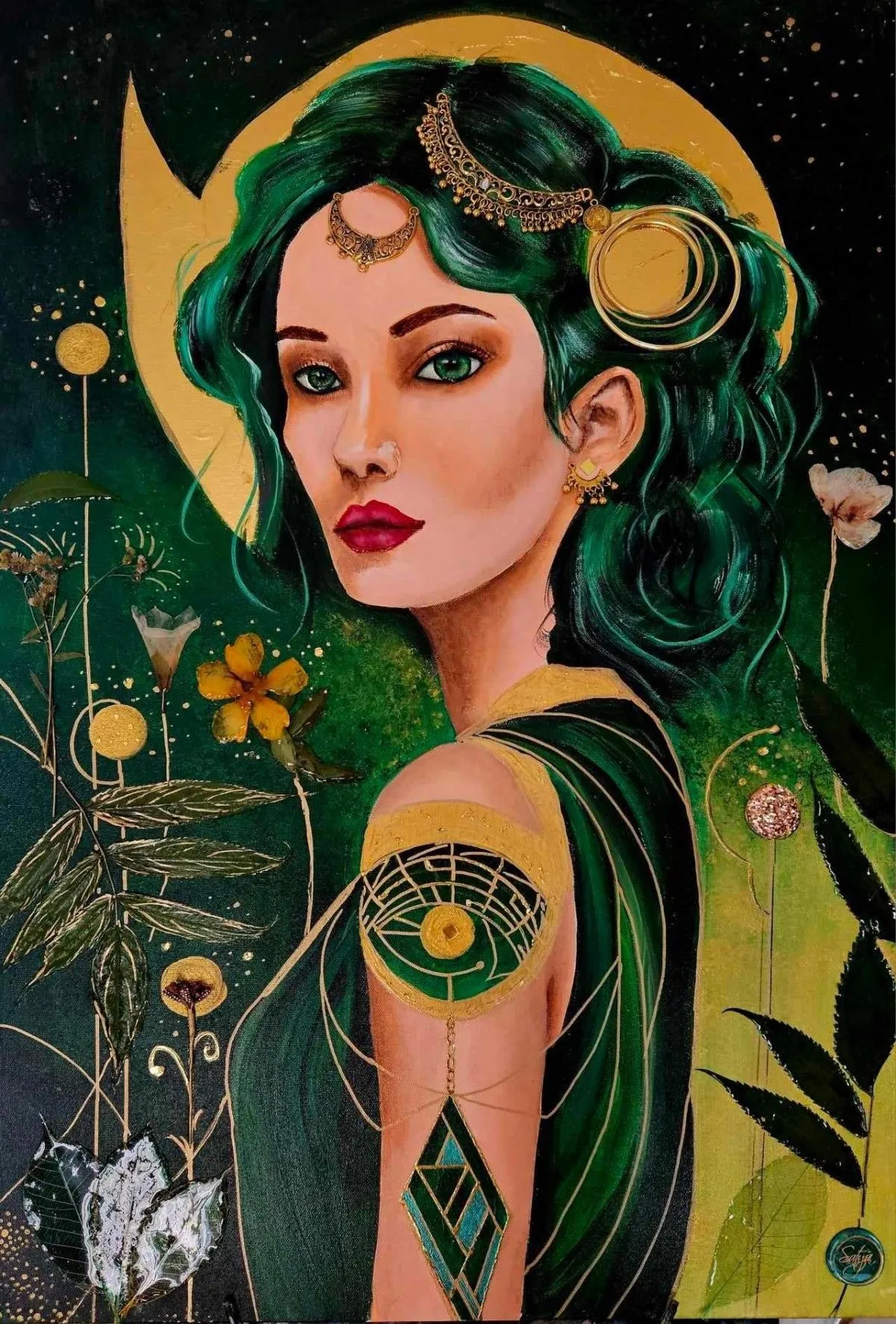 Éclat de vie, artwork by Satyä Daniele Boutier