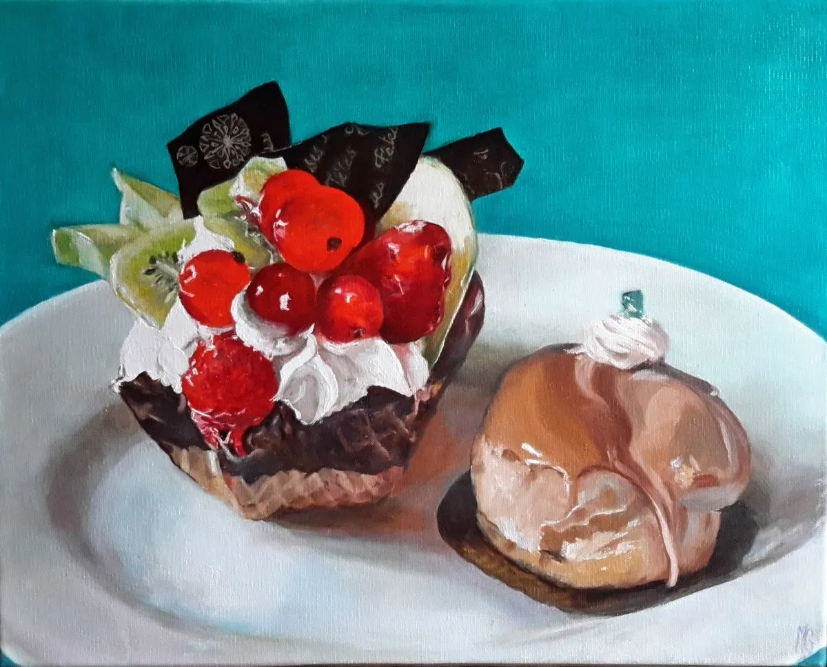 Plaisir gourmand, œuvre de Avospinceaux Martine