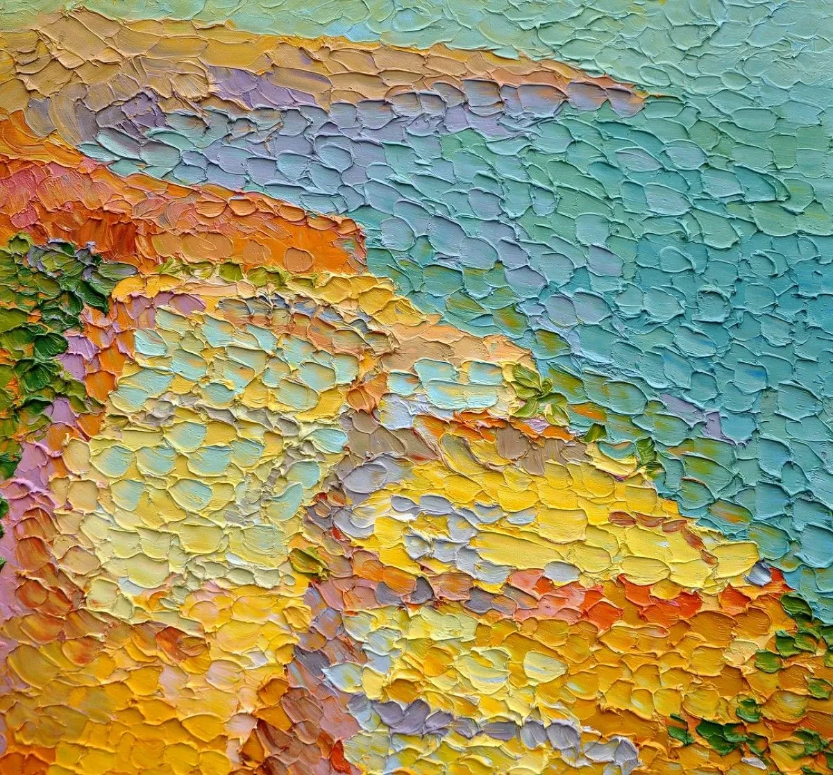 Sunny day, artwork by Olga Bezhina