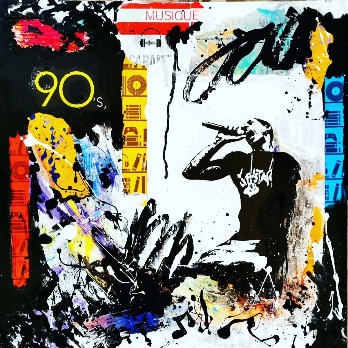 Années 90, artwork by Emmanuelle Bochaton