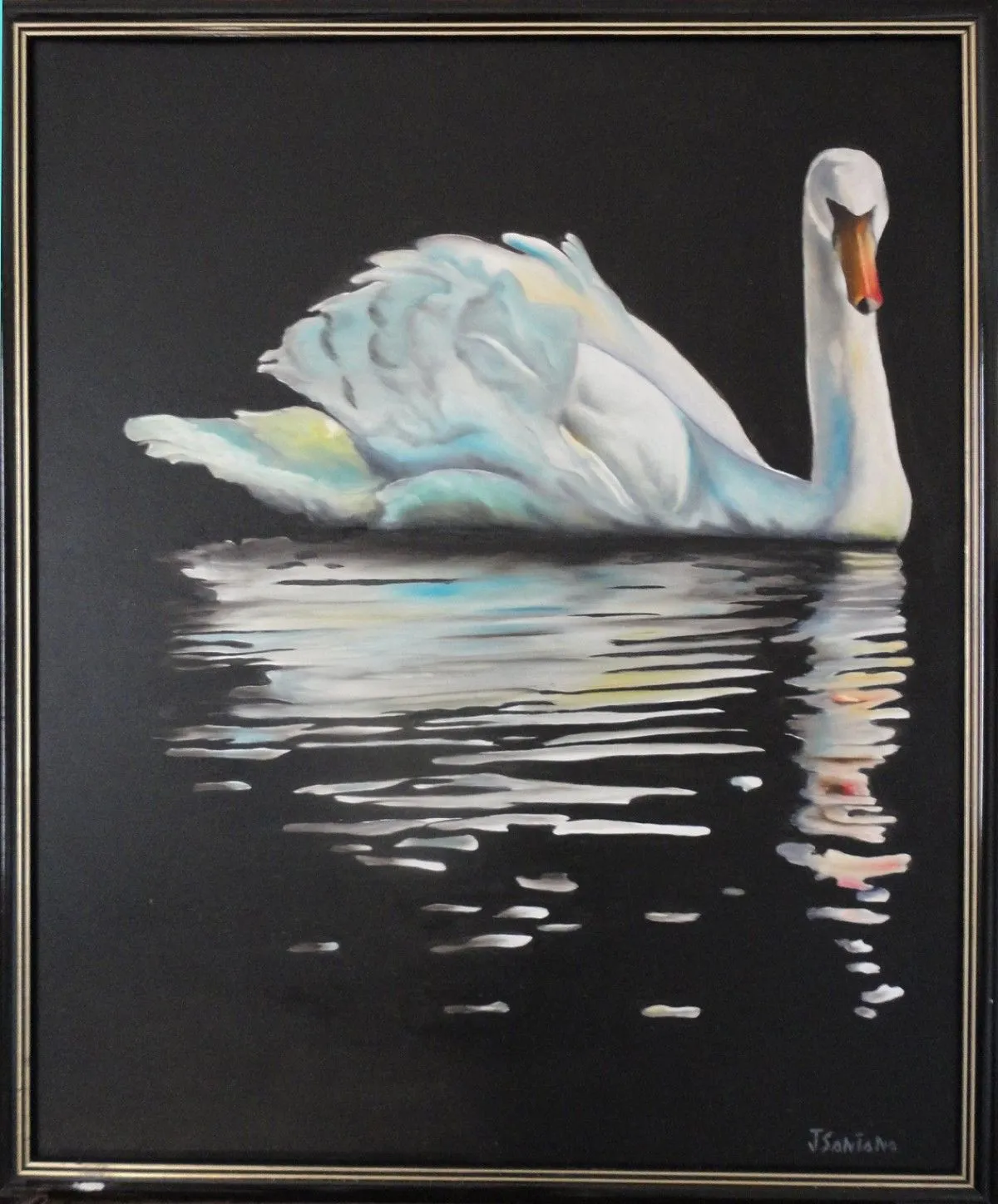 Beauté naturelle, artwork by Juvenal Santana