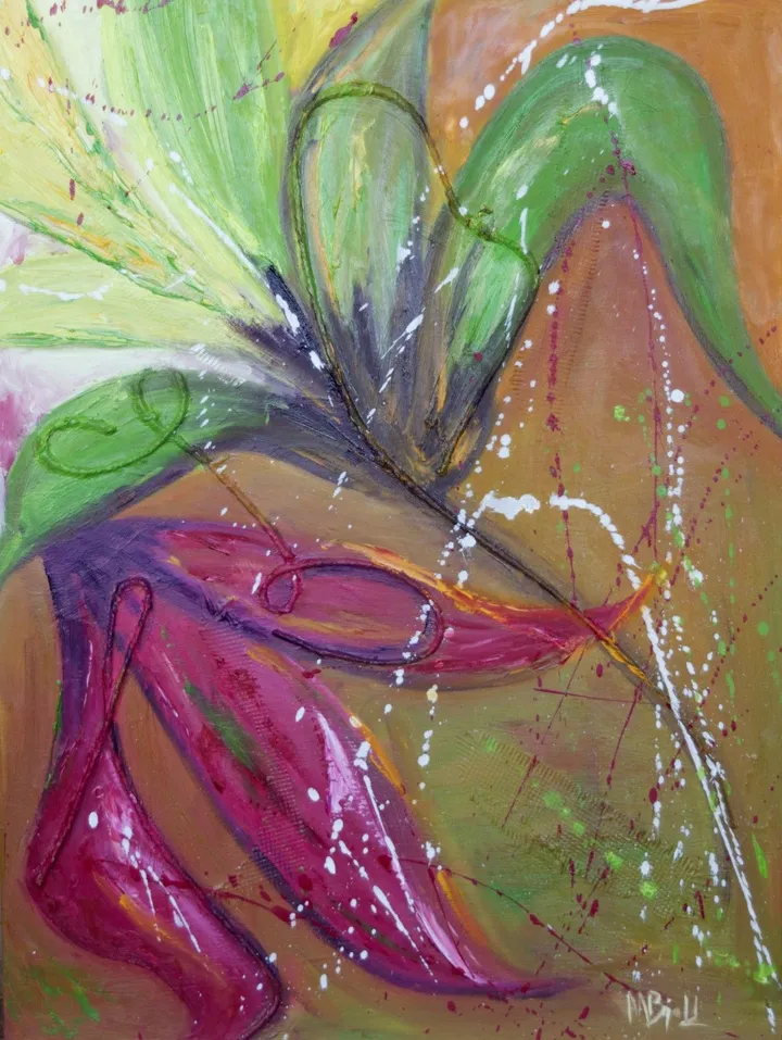 L'amitié- Vendu, artwork by Marie Bujold