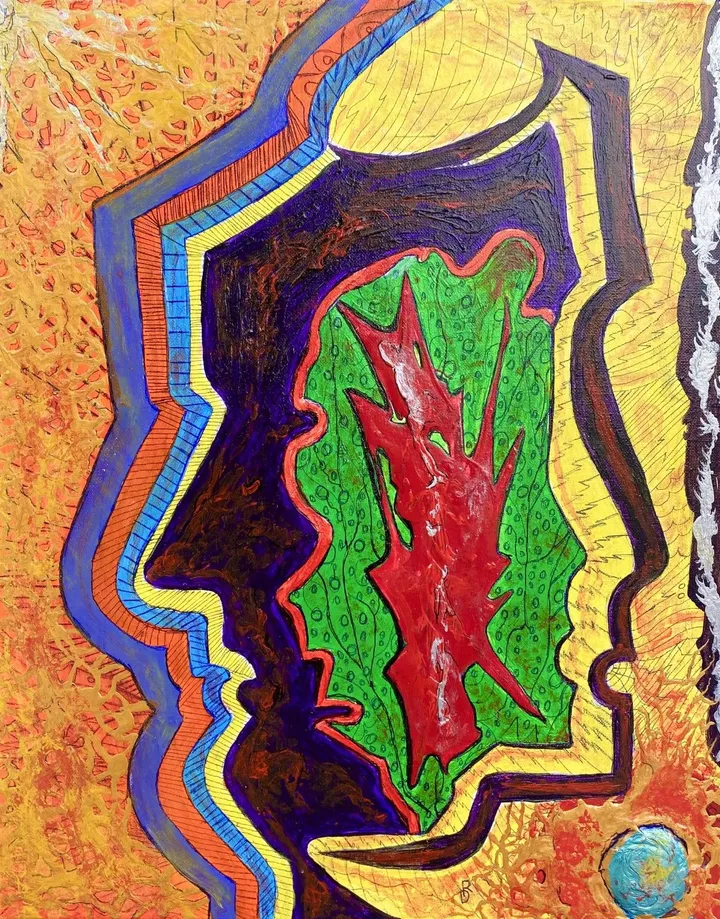 VISIONS 2, artwork by Denis Roucau
