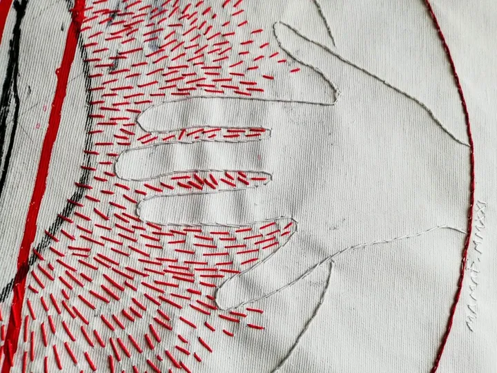 Hand made I., œuvre de Mojca Senegacnik