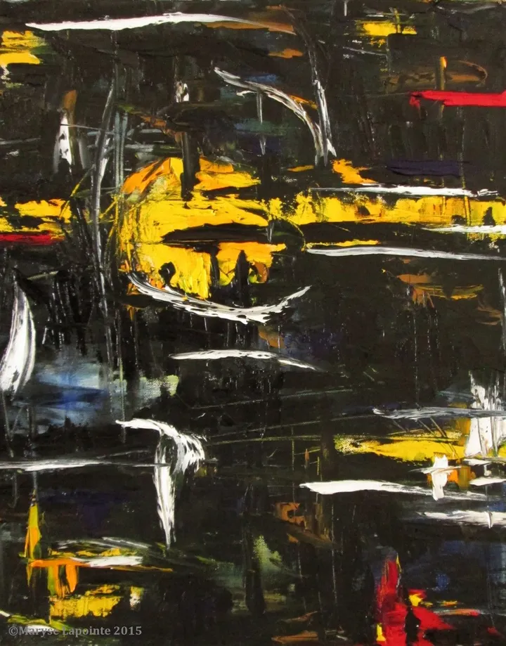 Éclipse 2, artwork by Maryse Lapointe
