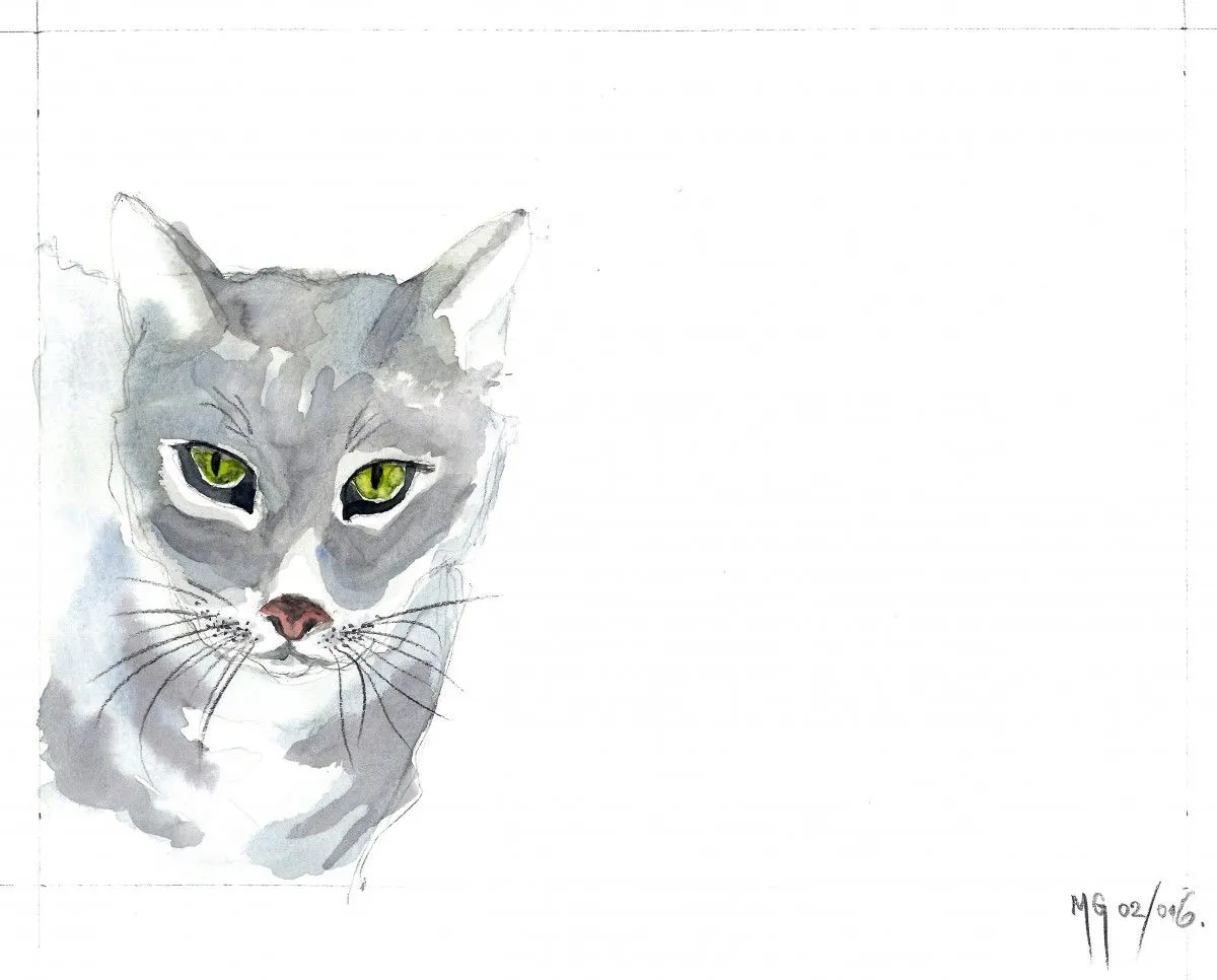 Cat 1, artwork by Goran Martinovic