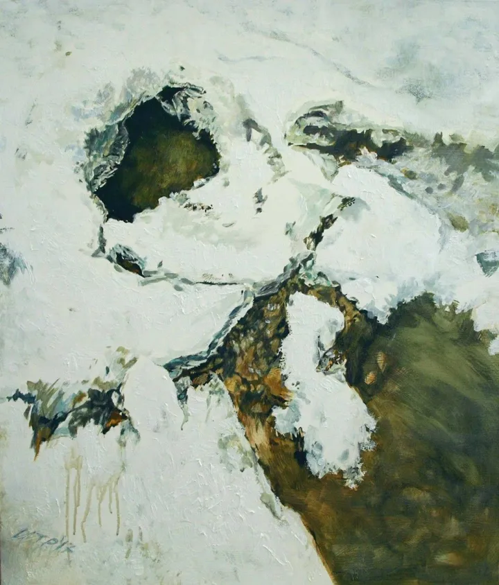 "States of the water" I, œuvre de Sylvia Stratieva
