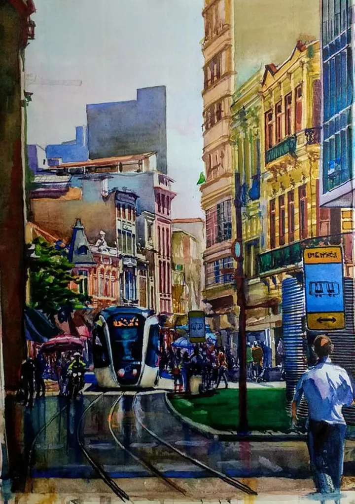Center of Rio, œuvre de Anna Cavalcante