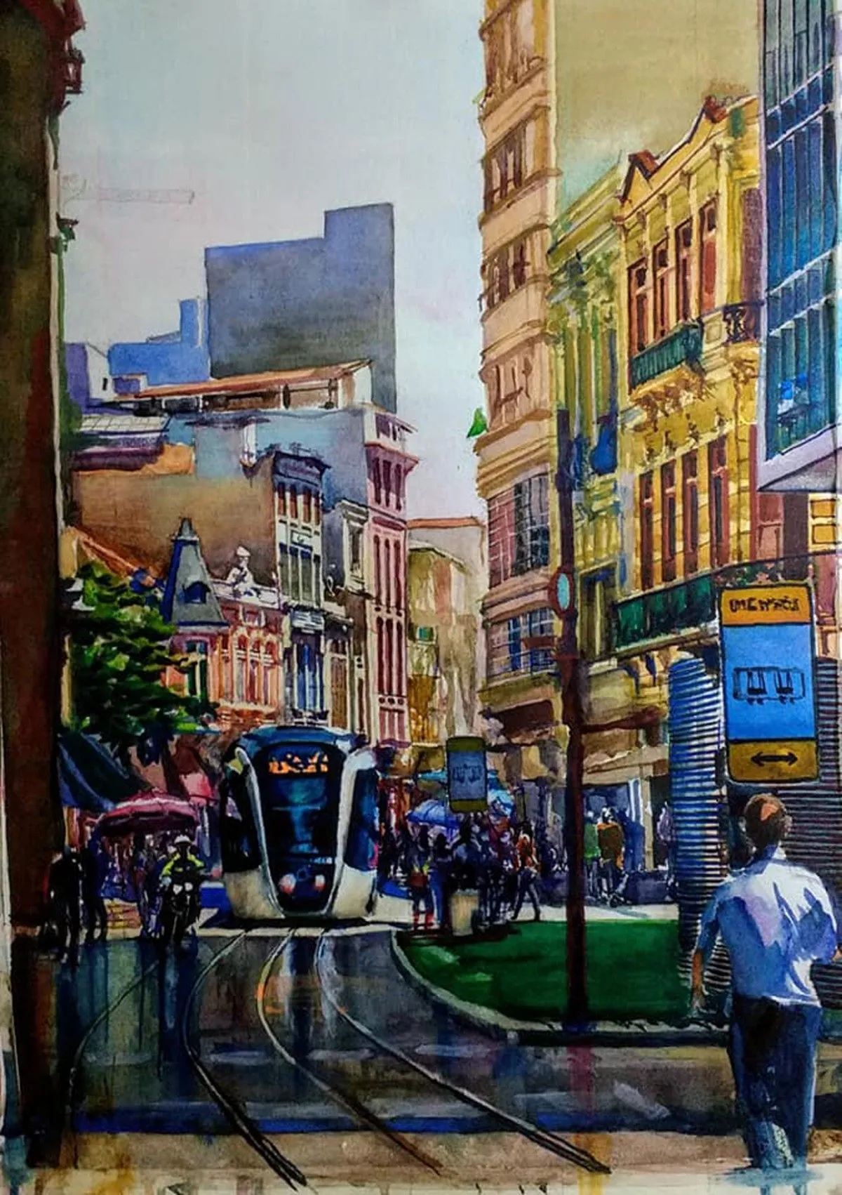 Center of Rio, œuvre de Anna Cavalcante
