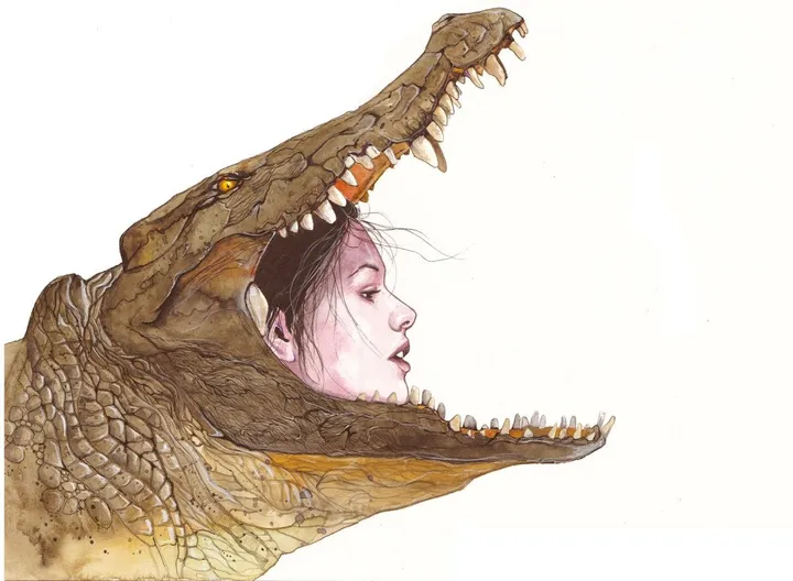 Killer Stress, artwork by Liza Hasan