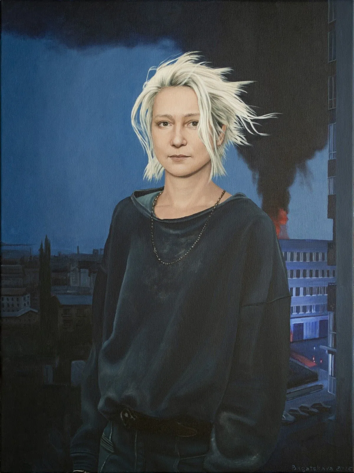 Adrenaline. Self-portrait, œuvre de Nataliya Bagatskaya