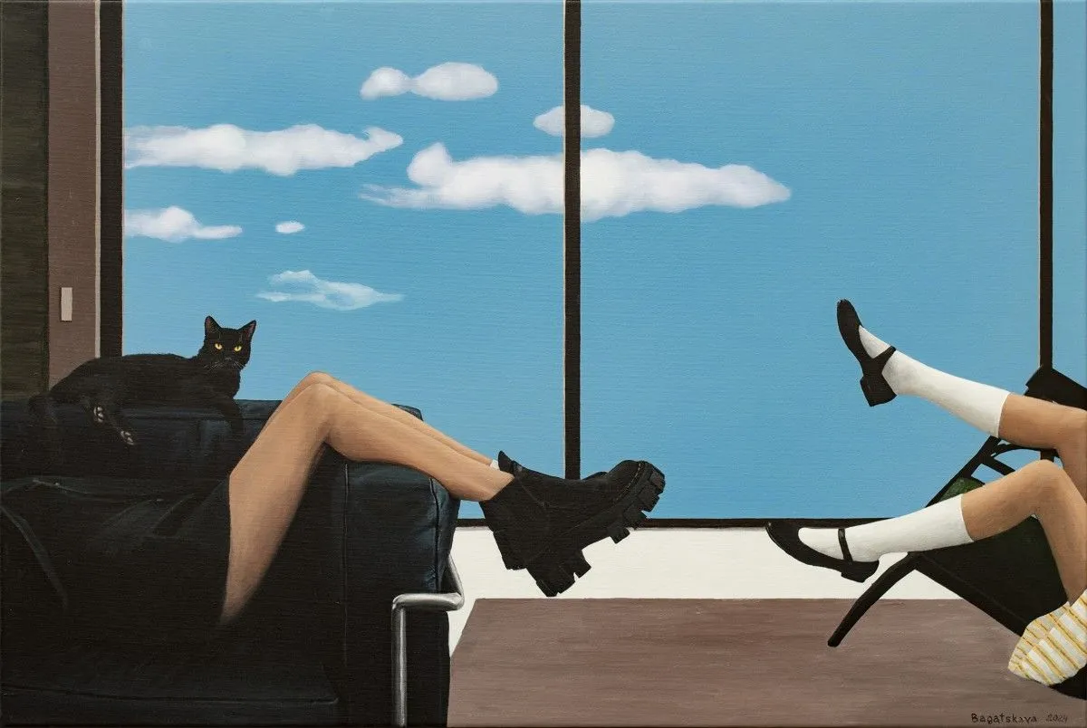 Cat Therapy, œuvre de Nataliya Bagatskaya