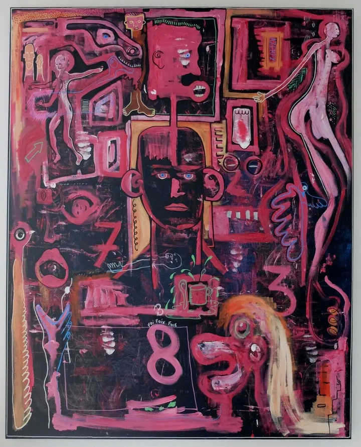 Retour du Tarn, œuvre de Bessière Xavier