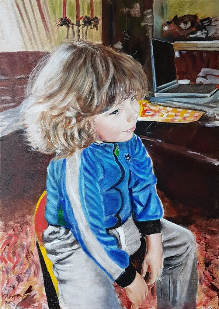 Alex smiles, œuvre de yury podorvanov