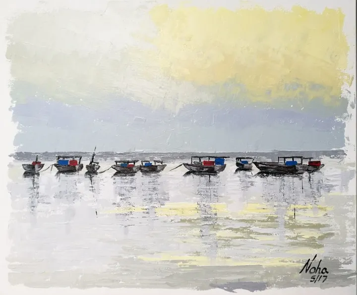 The horizon, œuvre de Noha Taha