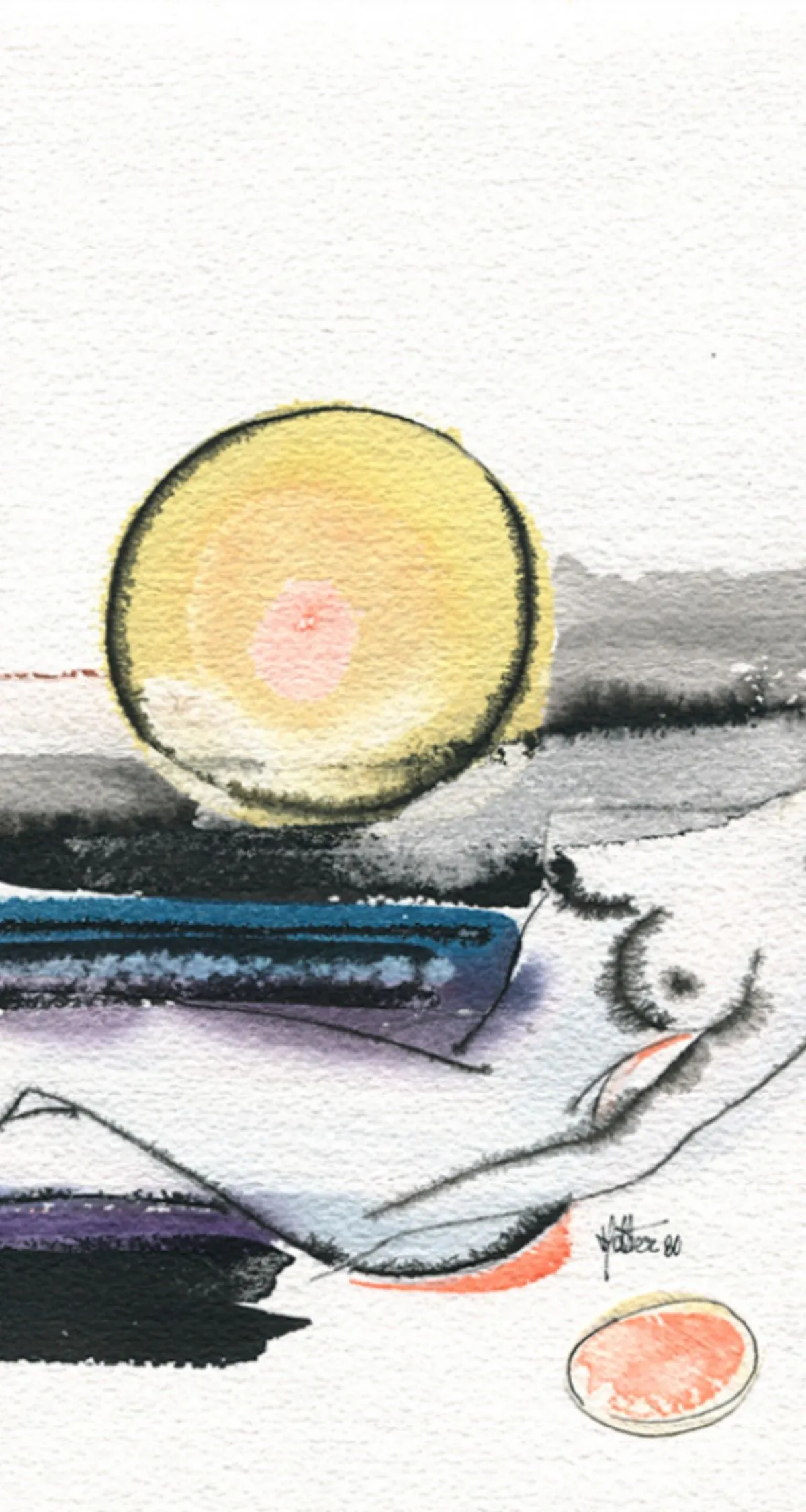 Nu plage, œuvre de Alain HALTER