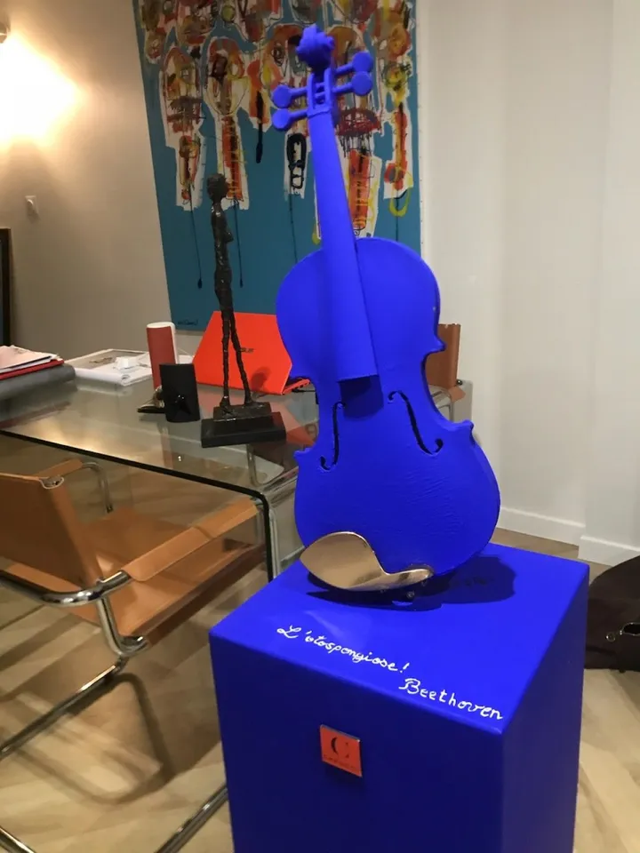 Otospongiose Beethoven, œuvre de christophe Capocci