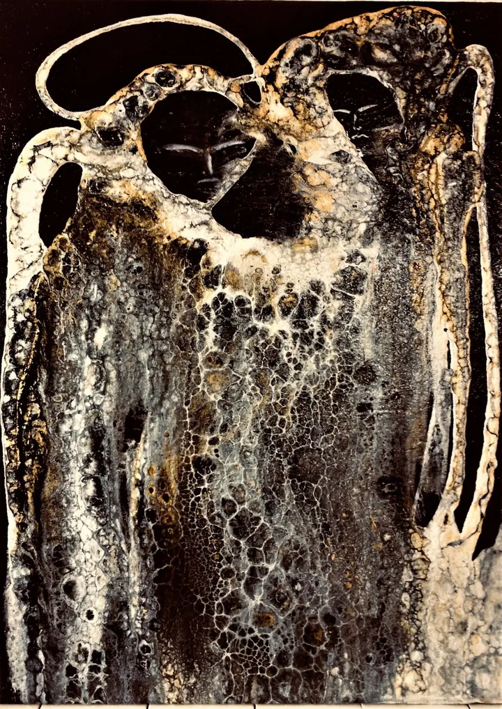the dark angels, œuvre de alexandra simanndani
