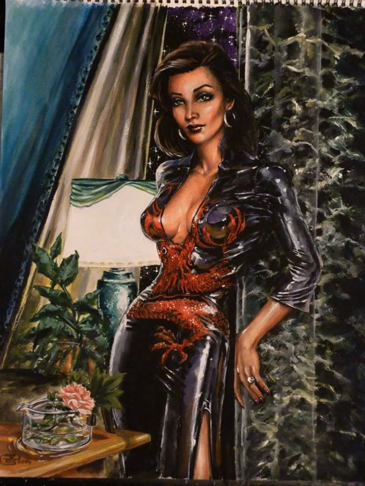 Dragon Lady, œuvre de Jean Louis