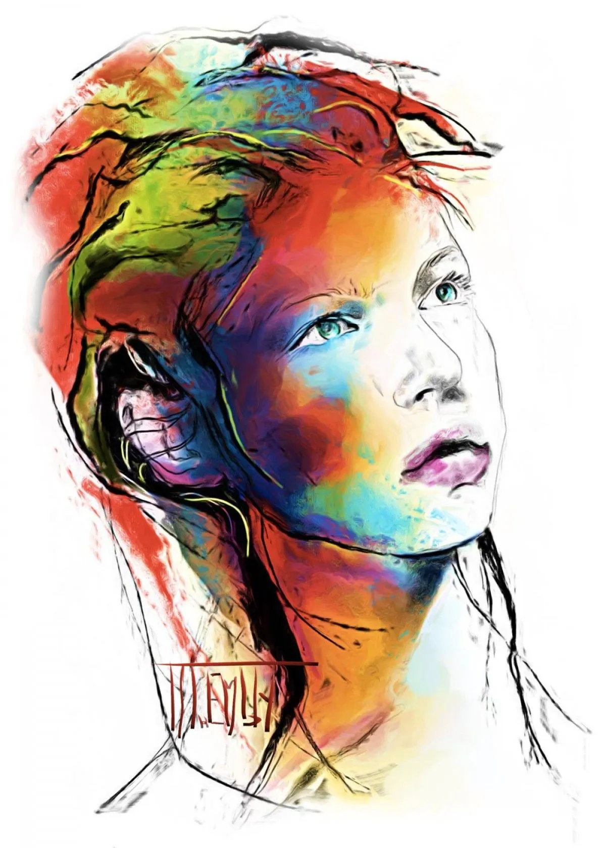 PUNKI, artwork by MiCheline Tremblay