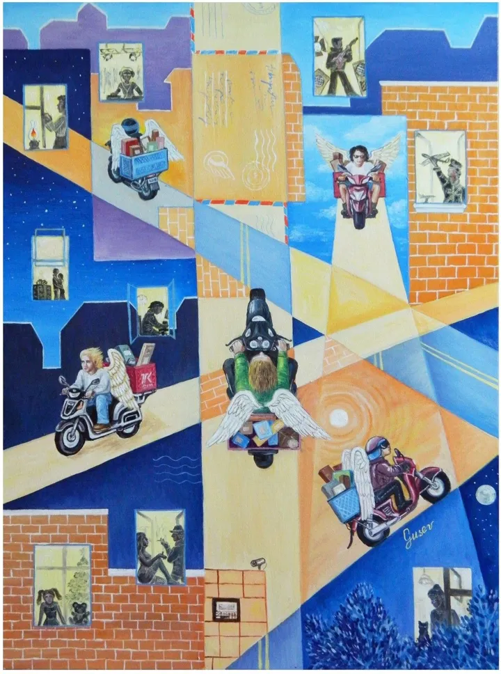 Couriers of the dreams, œuvre de Nikita Gusev