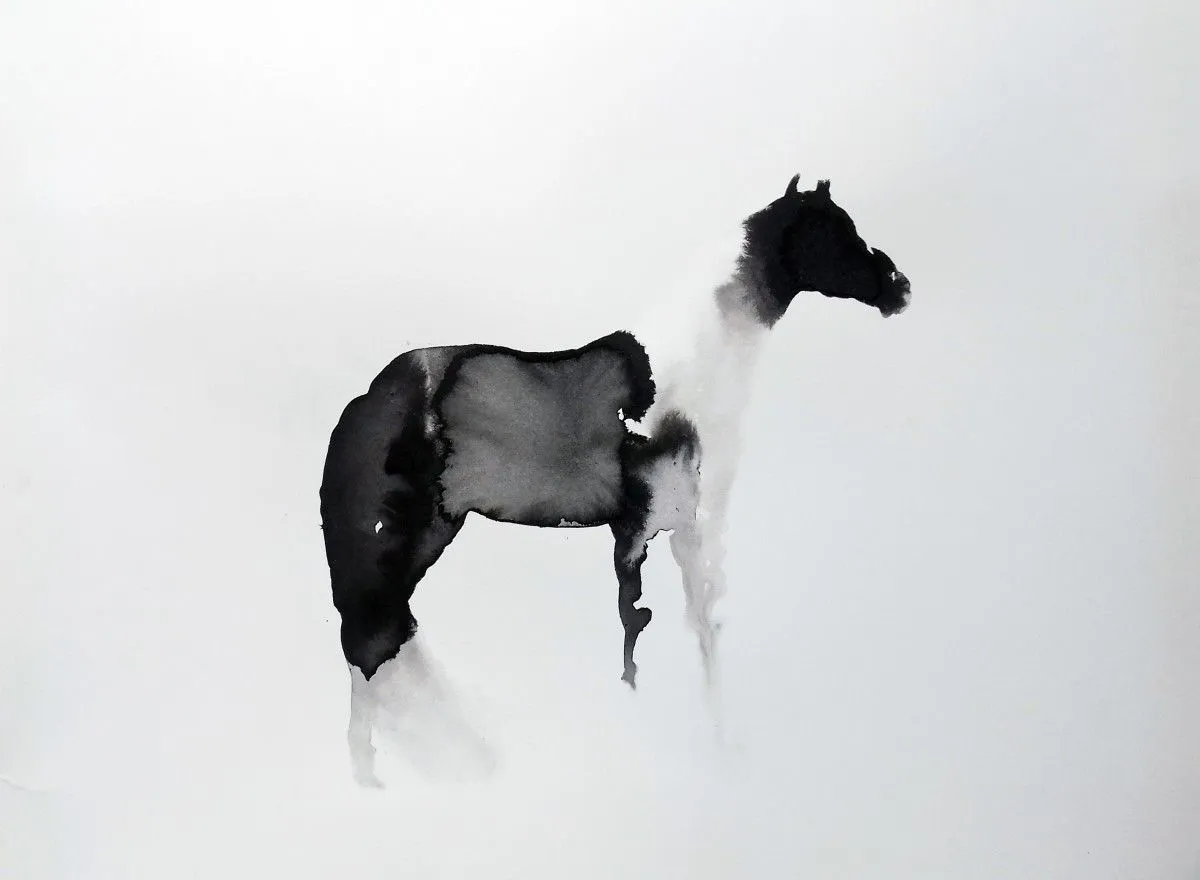 Black&white, artwork by marija colic
