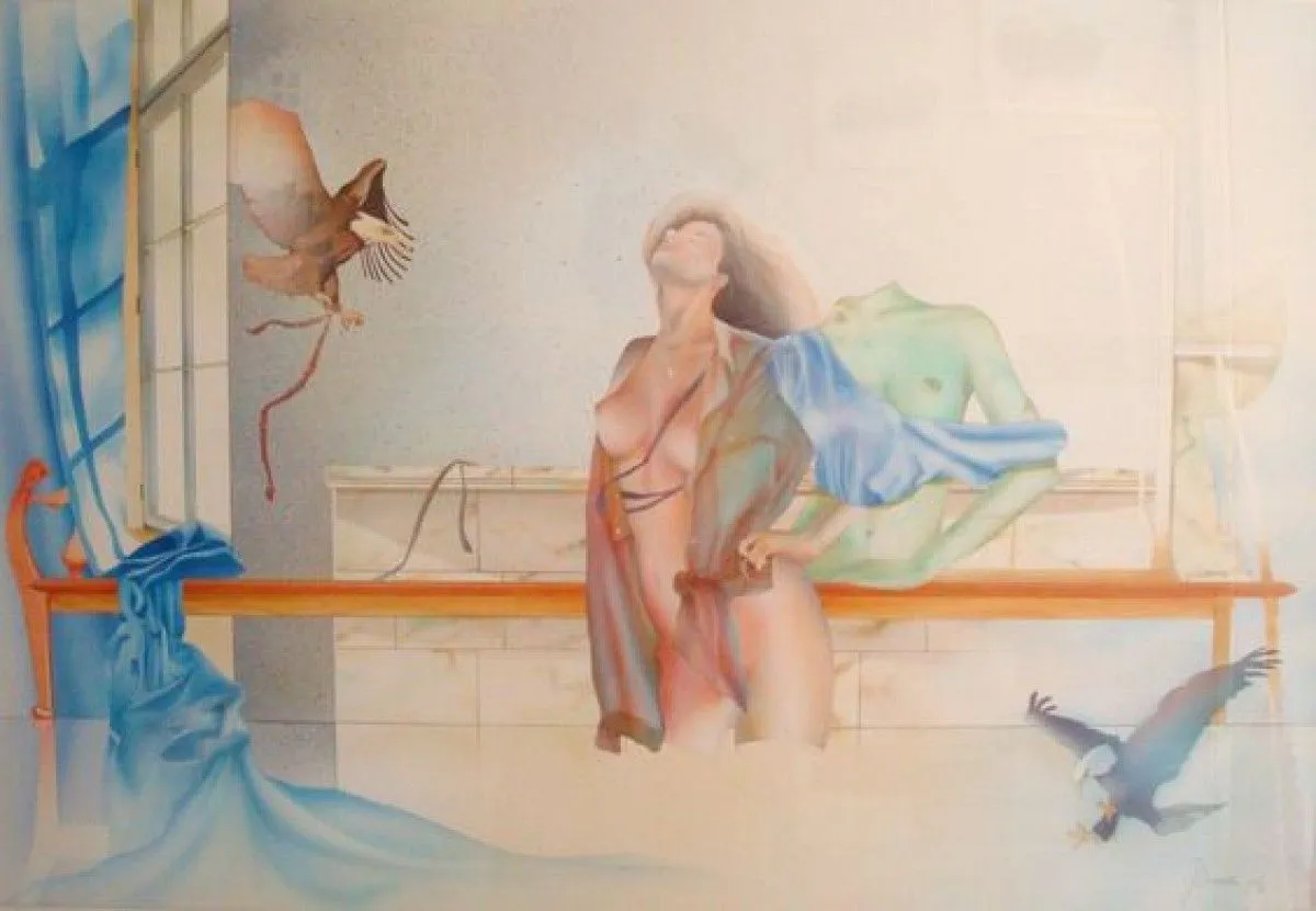 Lady-birds, artwork by Jan Donders