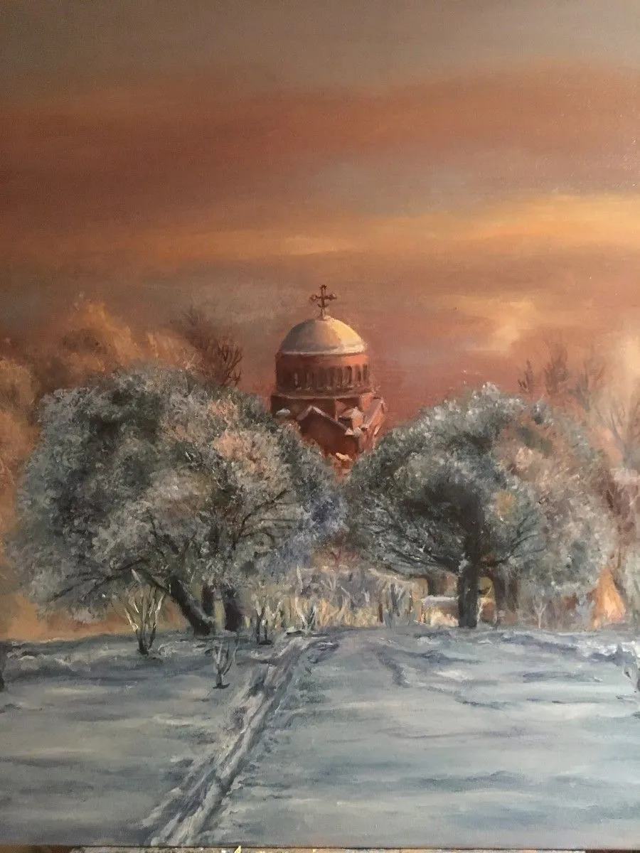 Eglise - st'Petersburg, artwork by Alucha Kaledina