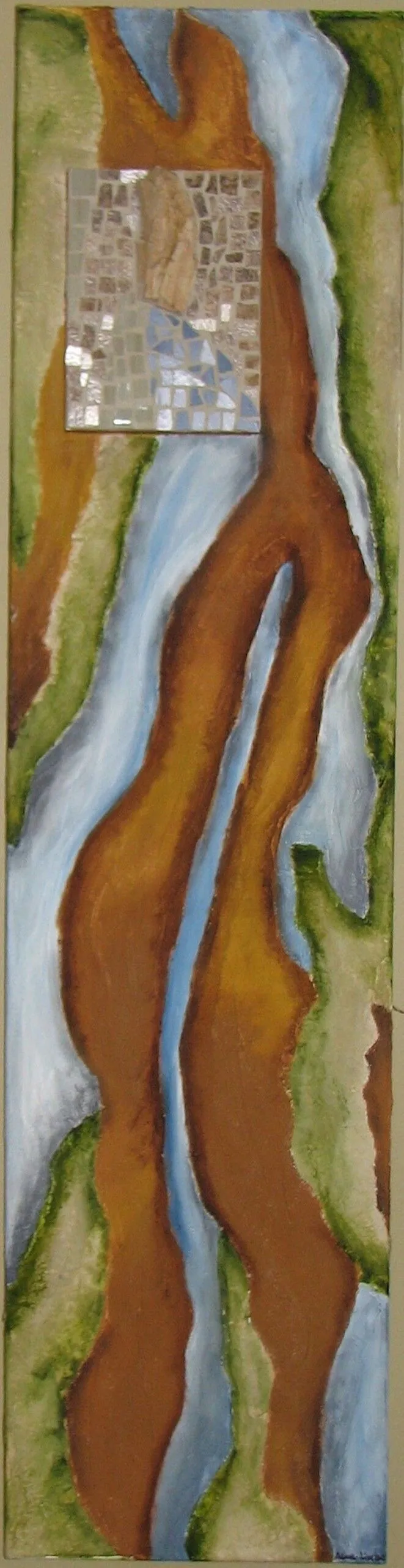 Coule ma rivière, artwork by Anne-Line Schoovaerts