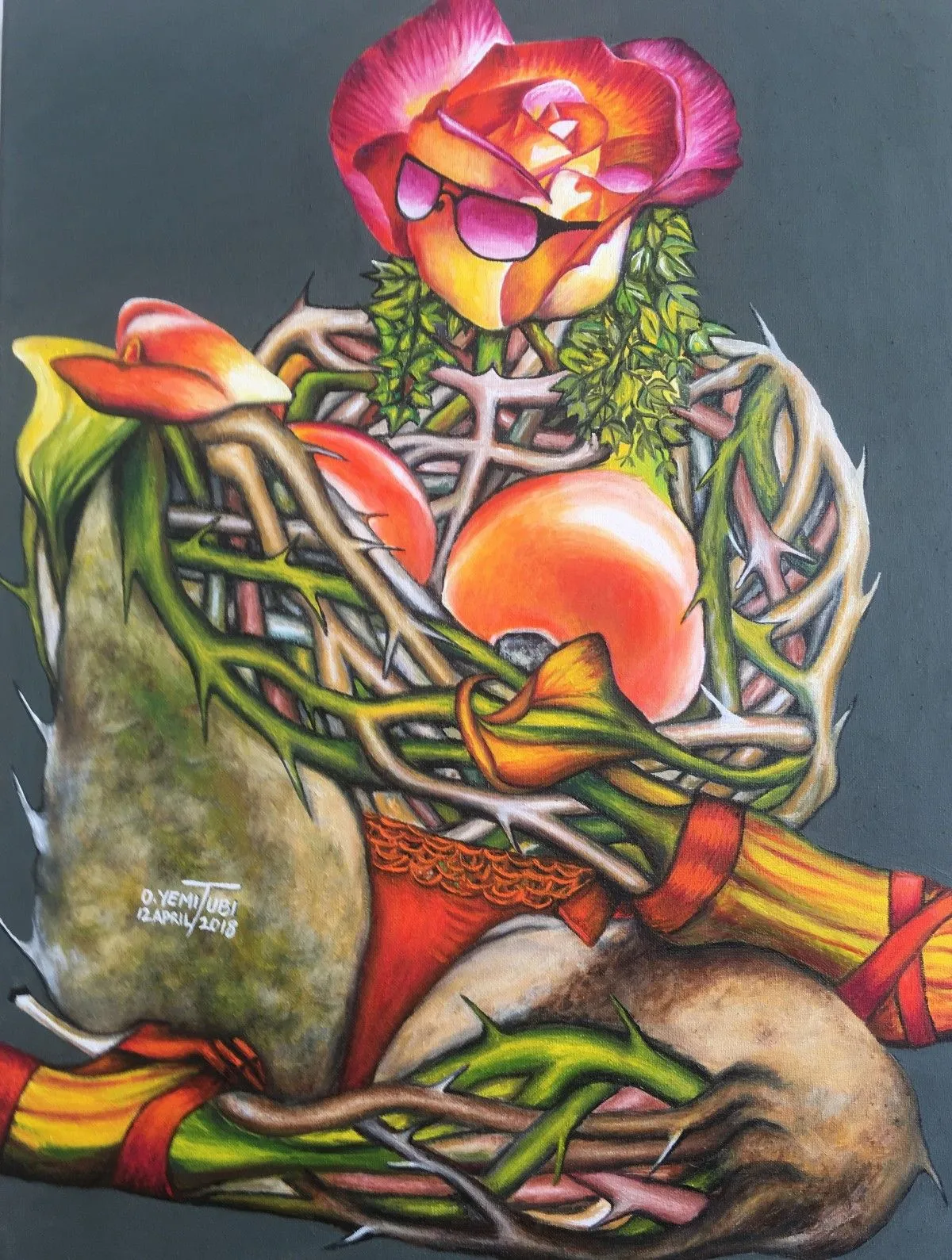 SENSUALITY1: Pain and Pleasure, œuvre de O. Yemi Tubi