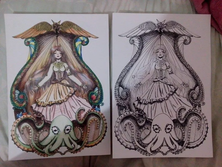 Steampunk Girl, œuvre de Fern Torres