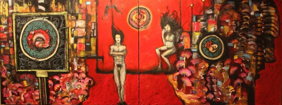 Échafaudage, artwork by Vincent Beaudry