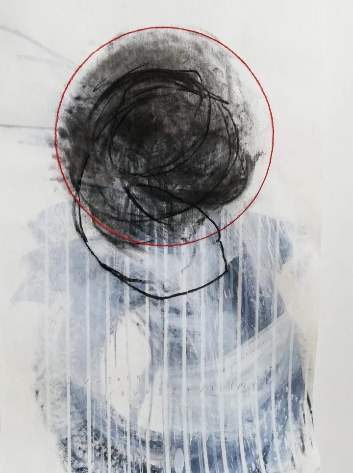 * Sounds and silence *, œuvre de Mojca Senegacnik