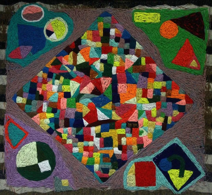 VICINITY-I, œuvre de Pramod Kumar