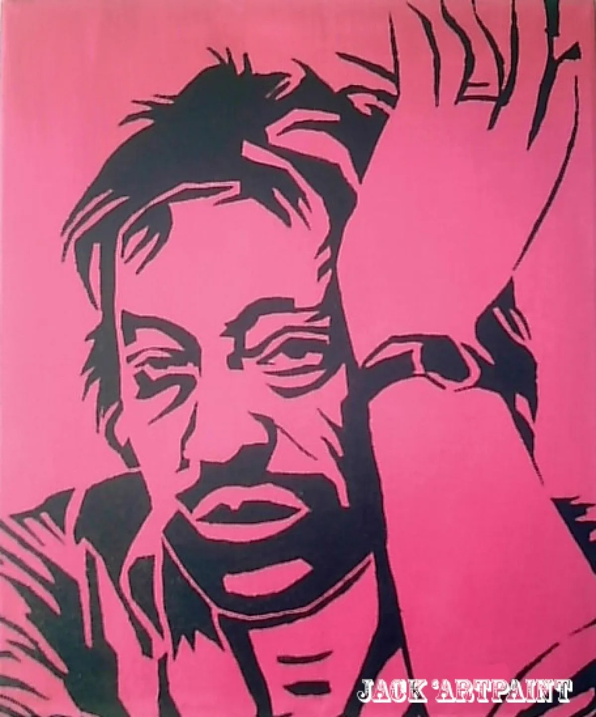 GAINSBOURG, œuvre de Jack Artpaint