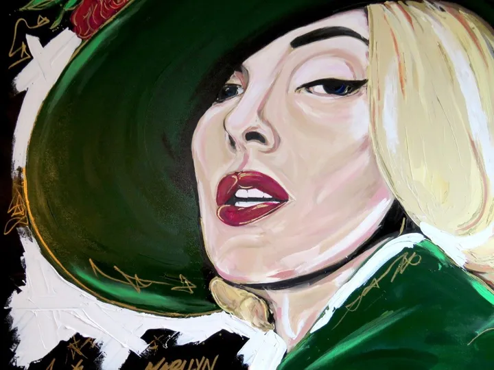 Marilyn, œuvre de Stéfanie Kearns