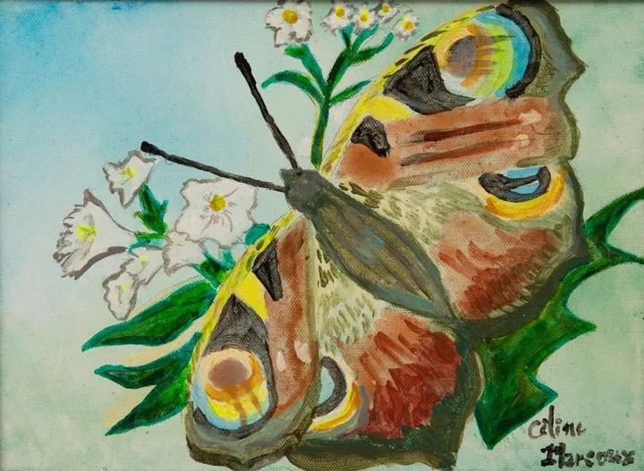 Papillon, œuvre de Céline Marcoux
