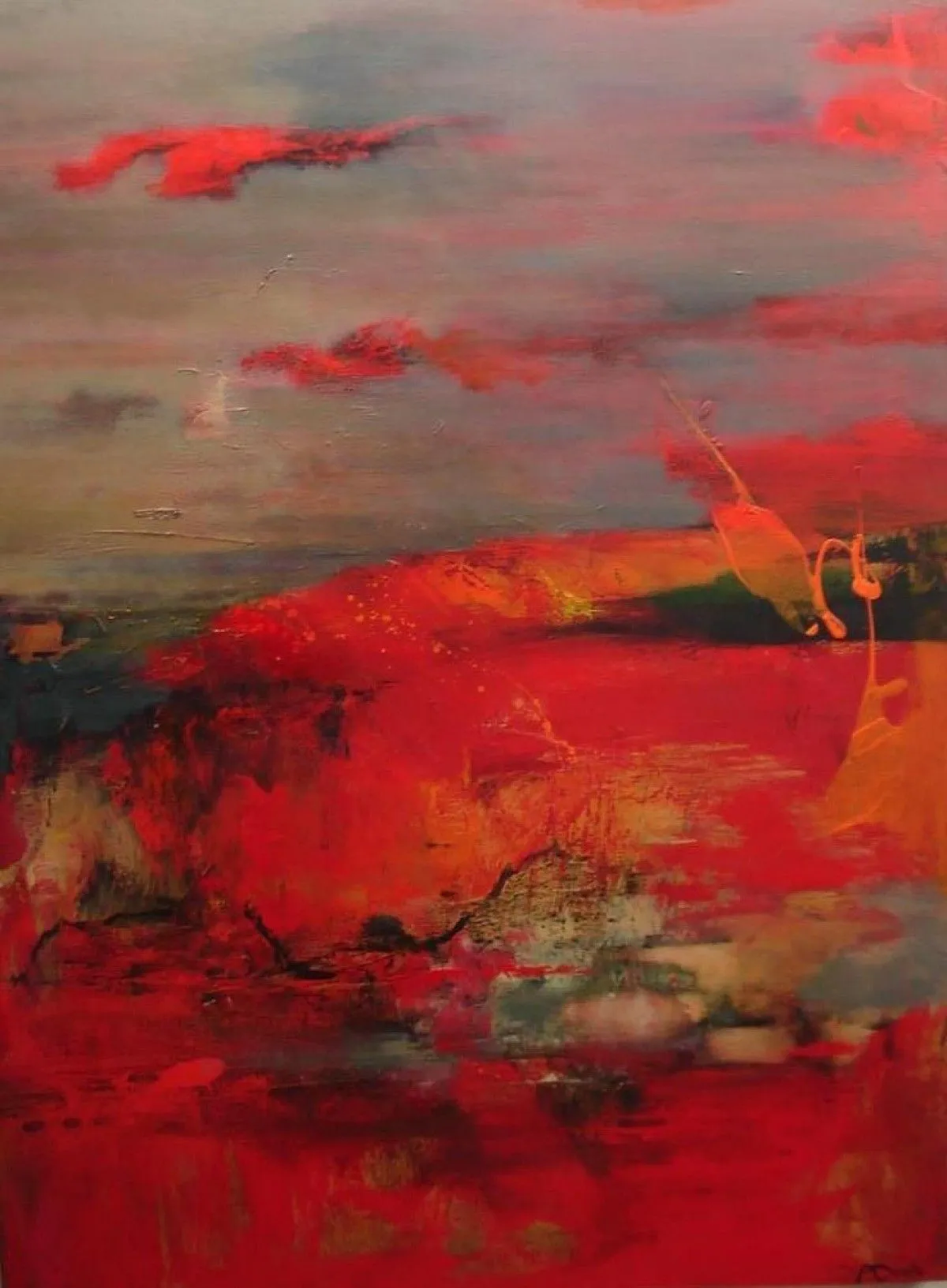 Japonisme II, artwork by Astrid Denelle